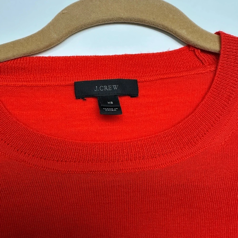 J.Crew Orange Tunic Sweater - Size XS
